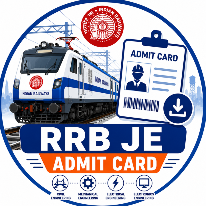 RRB je admit Card